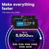imageCrucial 16GB DDR5 RAM Kit 2x8GB 4800MHz CL40 Laptop Memory SODIMM 262Pin Layout  CT2K8G48C40S54800MHz