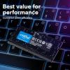 imageCrucial 16GB DDR5 RAM Kit 2x8GB 4800MHz CL40 Laptop Memory SODIMM 262Pin Layout  CT2K8G48C40S54800MHz