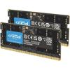 imageCrucial 16GB DDR5 RAM Kit 2x8GB 4800MHz CL40 Laptop Memory SODIMM 262Pin Layout  CT2K8G48C40S54800MHz