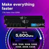 imageCrucial 16GB DDR5 RAM Kit 2x8GB 5600MHz Desktop Memory UDIMM 288Pins Compatible with Intel Core and AMD Ryzen 7000  CT2K8G56C46U532GB Kit 2x16GB