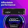 imageCrucial P3 500GB PCIe Gen3 3D NAND NVMe M2 SSD up to 3500MBs  CT500P3SSD81TB
