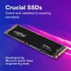 imageCrucial P3 Plus 500GB PCIe Gen4 3D NAND NVMe M2 SSD up to 5000MBs  CT500P3PSSD81TB