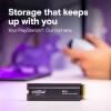 imageCrucial P310 4TB PCIe Gen4 2280 NVMe M2 SSD with heatsink Up to 7100MBs  with Acronis Offer Internal Solid State Drive PC  CT4000P310SSD5014TB