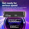 imageCrucial P510 1TB Gen5 NVMe SSD Up to 11000 MBs PCIe 50 M2 2280 SSD Internal Solid State Drive Compatible with Laptop Desktop Acronis Software  CT1000P510SSD8011TB