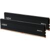 imageCrucial Pro 64GB DDR5 RAM Kit 2x32GB 5600MHz or 5200MHz or 4800MHz Desktop Memory UDIMM 288pin Compatible with 13th Gen Intel Core and AMD Ryzen 7000  CP2K32G56C46U548GB Kit 2x24GB