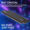 imageCrucial Pro 64GB DDR5 RAM Kit 2x32GB 5600MHz or 5200MHz or 4800MHz Desktop Memory UDIMM 288pin Compatible with 13th Gen Intel Core and AMD Ryzen 7000  CP2K32G56C46U532GB Kit 2x16GB