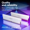imageCrucial Pro DDR5 RAM 32GB Kit 2x16GB 6400MHz CL38 Overclocking Desktop Gaming Memory Intel XMP 30 ampamp AMD Expo Compatible  Black CP2K16G64C38U5BWhite 64GB Kit 2x32GB