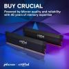 imageCrucial Pro DDR5 RAM 64GB Kit 2x32GB 6000MHz CL40 Overclocking Desktop Gaming Memory Intel XMP 30 ampamp AMD Expo Compatible  Black CP2K32G60C40U5BBlack 32GB Kit 2x16GB