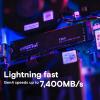 imageCrucial T500 4TB Gen4 NVMe M2 Internal Gaming SSD Up to 7000MBs Laptop ampamp Desktop Compatible  1mo Adobe CC All Apps  CT4000T500SSD32TB
