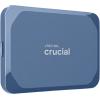 imageCrucial X10 4TB Portable SSD Up to 2100MBs USB 32 USBC External Solid State Drive Compatible with Windows Mac ampamp Android Durable Storage for Games Photos ampamp Files Blue  CT4000X10SSD902Blue