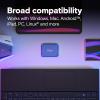 imageCrucial X10 4TB Portable SSD Up to 2100MBs USB 32 USBC External Solid State Drive Compatible with Windows Mac ampamp Android Durable Storage for Games Photos ampamp Files Blue  CT4000X10SSD902Blue