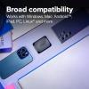 imageCrucial X10 4TB Portable SSD Up to 2100MBs USB 32 USBC External Solid State Drive Compatible with Windows Mac ampamp Android Durable Storage for Games Photos ampamp Files Blue  CT4000X10SSD902Black