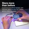 imageCrucial X10 4TB Portable SSD Up to 2100MBs USB 32 USBC External Solid State Drive Compatible with Windows Mac ampamp Android Durable Storage for Games Photos ampamp Files Blue  CT4000X10SSD902Blue
