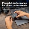 imageCrucial X10 Pro 1TB Portable SSD Up to 2100MBs Read 2000MBs Write 32 USBC External Solid State Drive Durable Storage for PC ampamp Mac for Professional Creators Black  CT1000X10PROSSD902Black