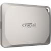 imageCrucial X9 Pro 4TB Portable SSD Up to 1050MBs Read ampamp Write 32 USBC External Solid State Drive Durable Storage for PC and Mac for Professional Creators Silver  CT4000X9PROSSD9024TB