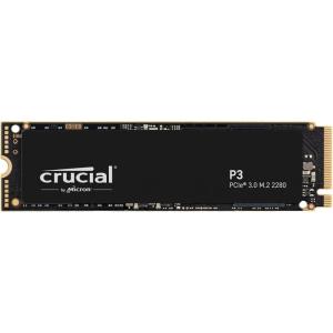 imageCrucial P3 500GB PCIe Gen3 3D NAND NVMe M2 SSD up to 3500MBs  CT500P3SSD84TB