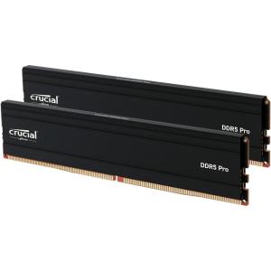 imageCrucial Pro 64GB DDR5 RAM Kit 2x32GB 5600MHz or 5200MHz or 4800MHz Desktop Memory UDIMM 288pin Compatible with 13th Gen Intel Core and AMD Ryzen 7000  CP2K32G56C46U548GB Kit 2x24GB