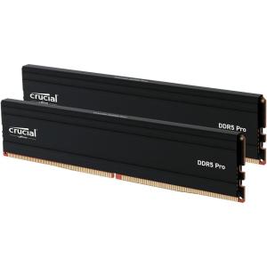imageCrucial Pro 64GB DDR5 RAM Kit 2x32GB 5600MHz or 5200MHz or 4800MHz Desktop Memory UDIMM 288pin Compatible with 13th Gen Intel Core and AMD Ryzen 7000  CP2K32G56C46U596GB Kit 2x48GB