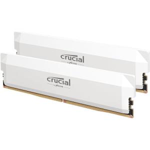 imageCrucial Pro DDR5 RAM 32GB Kit 2x16GB 6400MHz CL38 Overclocking Desktop Gaming Memory Intel XMP 30 ampamp AMD Expo Compatible  Black CP2K16G64C38U5BWhite 64GB Kit 2x32GB