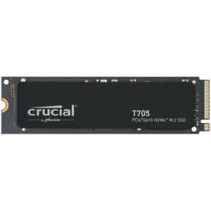 imageCrucial T705 4TB PCIe Gen5 NVMe M2 SSD  Up to 14100 MBs  Game Ready  Internal Solid State Drive PC  1mo Adobe CC  CT4000T705SSD31TB