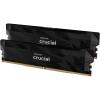 imageCrucial Pro DDR5 RAM 32GB Kit 2x16GB 6400MHz CL32 Overclocking Desktop Gaming Memory Intel XMP 30 ampamp AMD Expo Compatible Black  CP2K16G64C32U5B